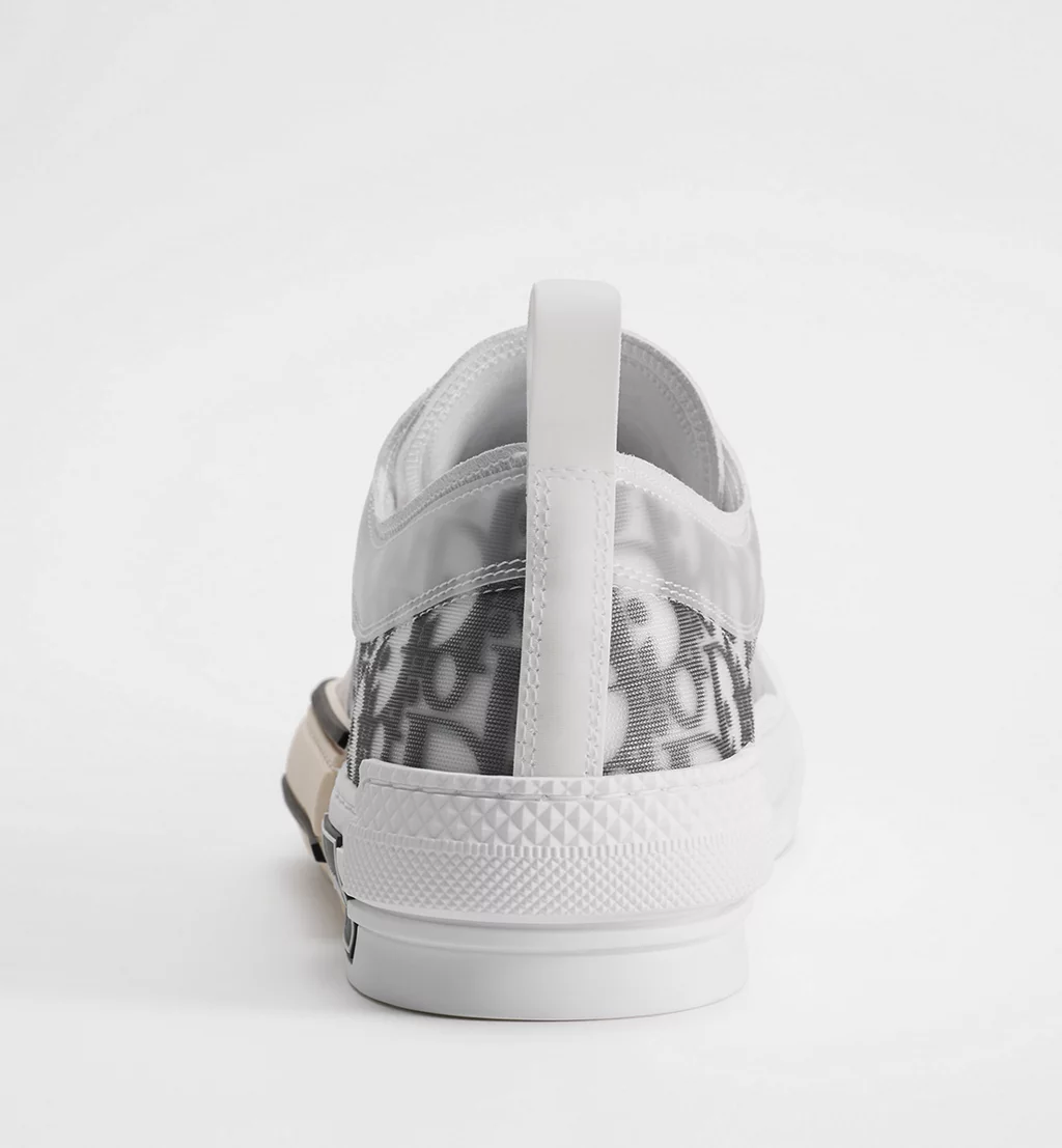 Dior B23 Low-Top 'Gray & White' Oblique Mesh