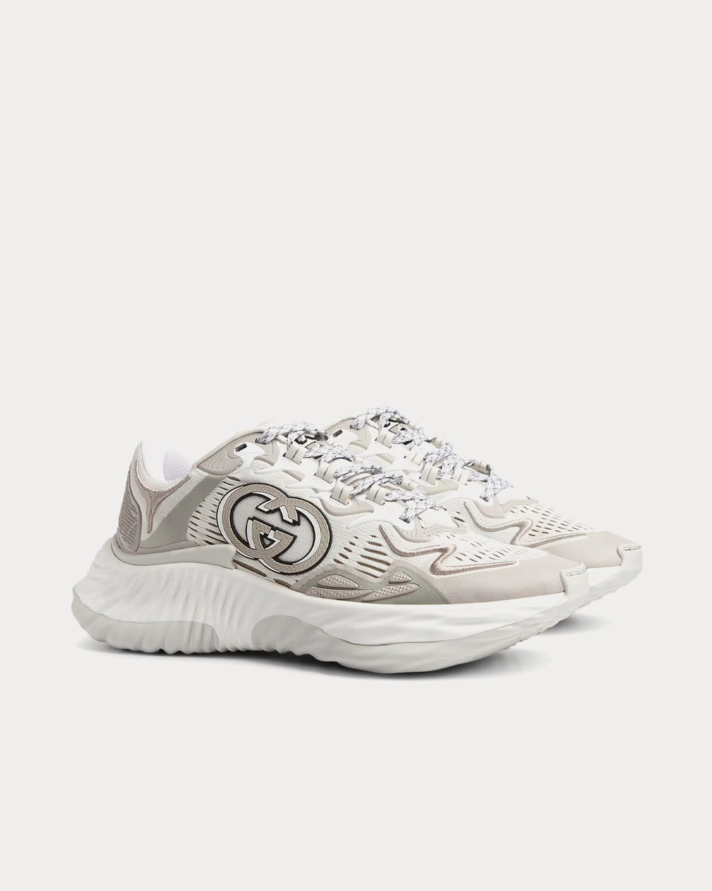 Gucci Ripple Sneaker 'White/Silver'