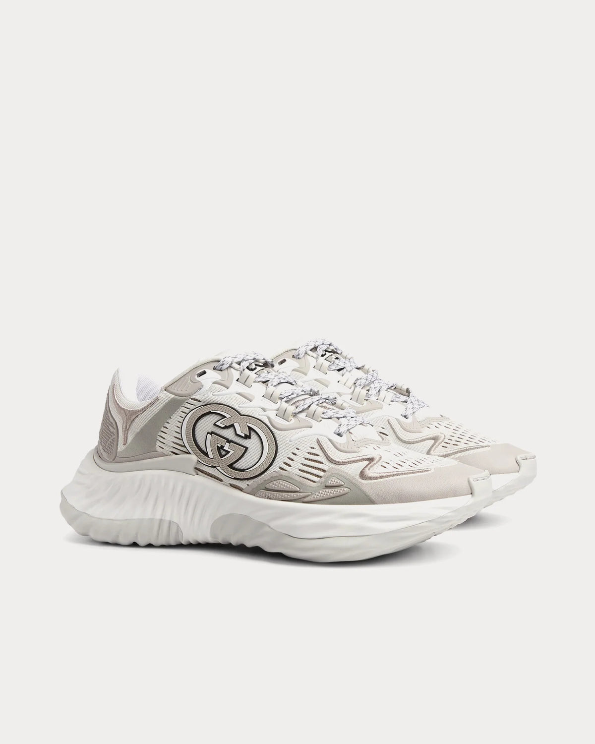 Gucci Ripple Sneaker 'White/Silver'