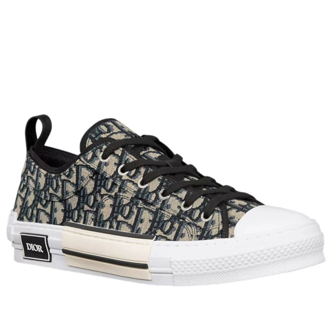 Dior B23 Low 'Oblique Beige Black' Unisex