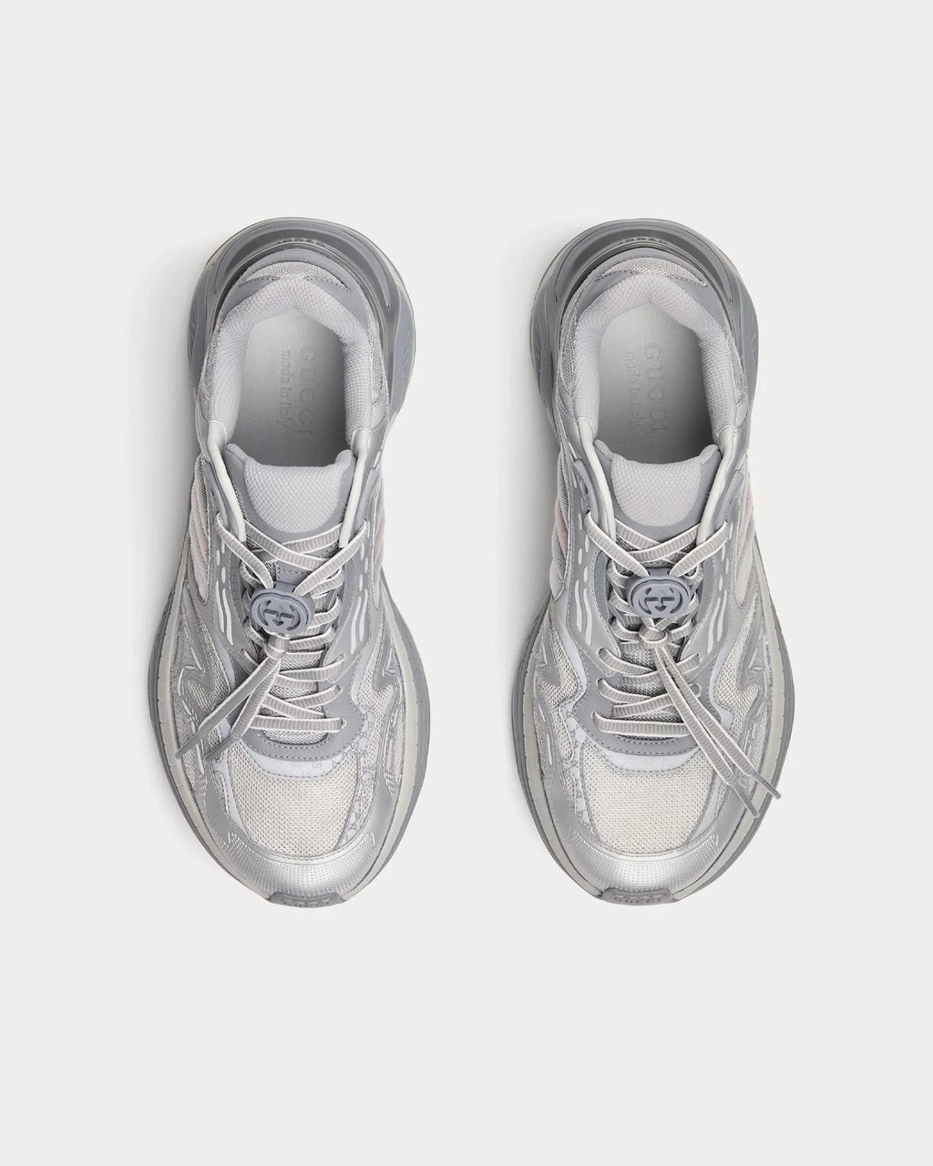 Gucci Run 2.0 Sneaker 'Silver Grey'