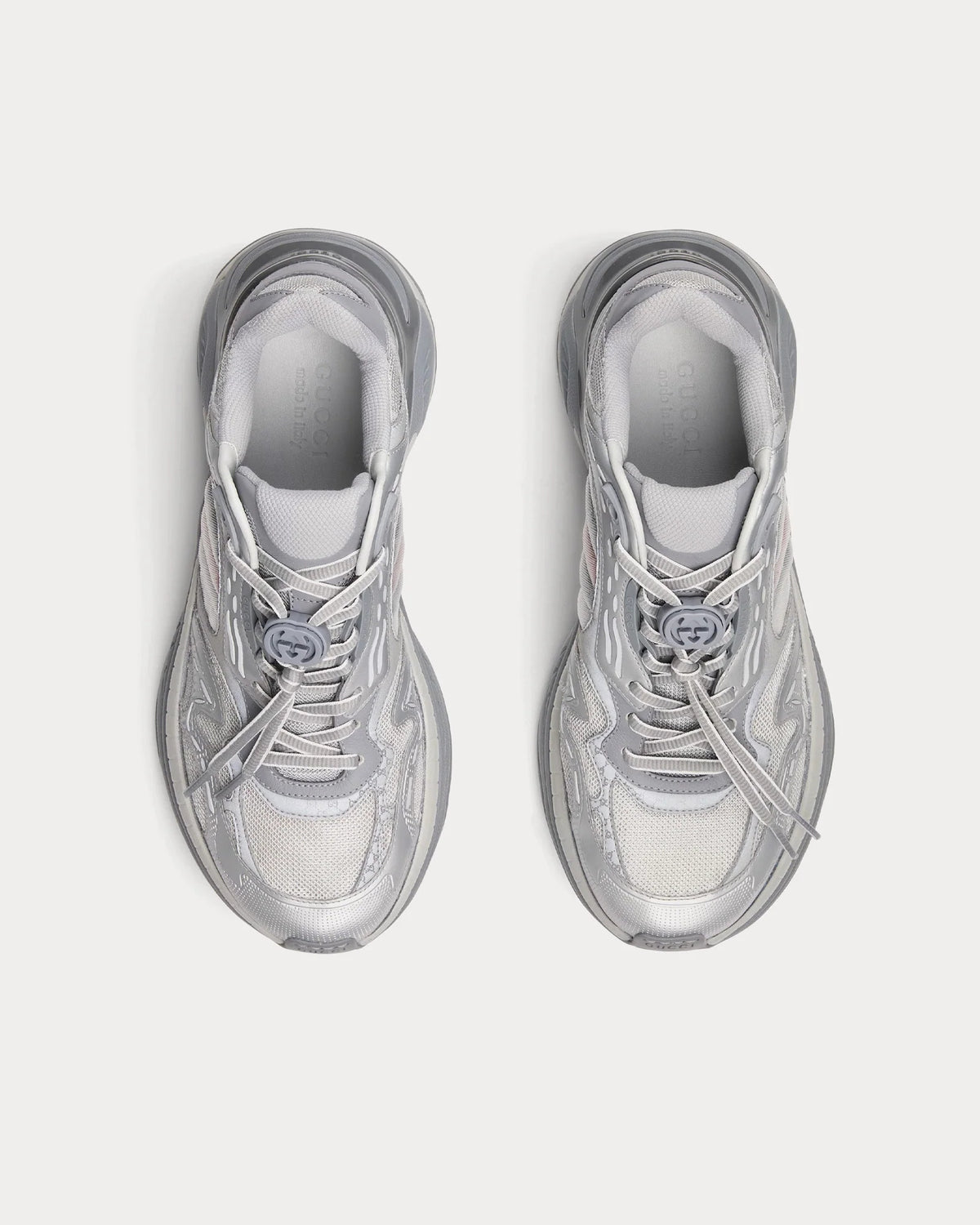 Gucci Run 2.0 Sneaker 'Silver Grey'