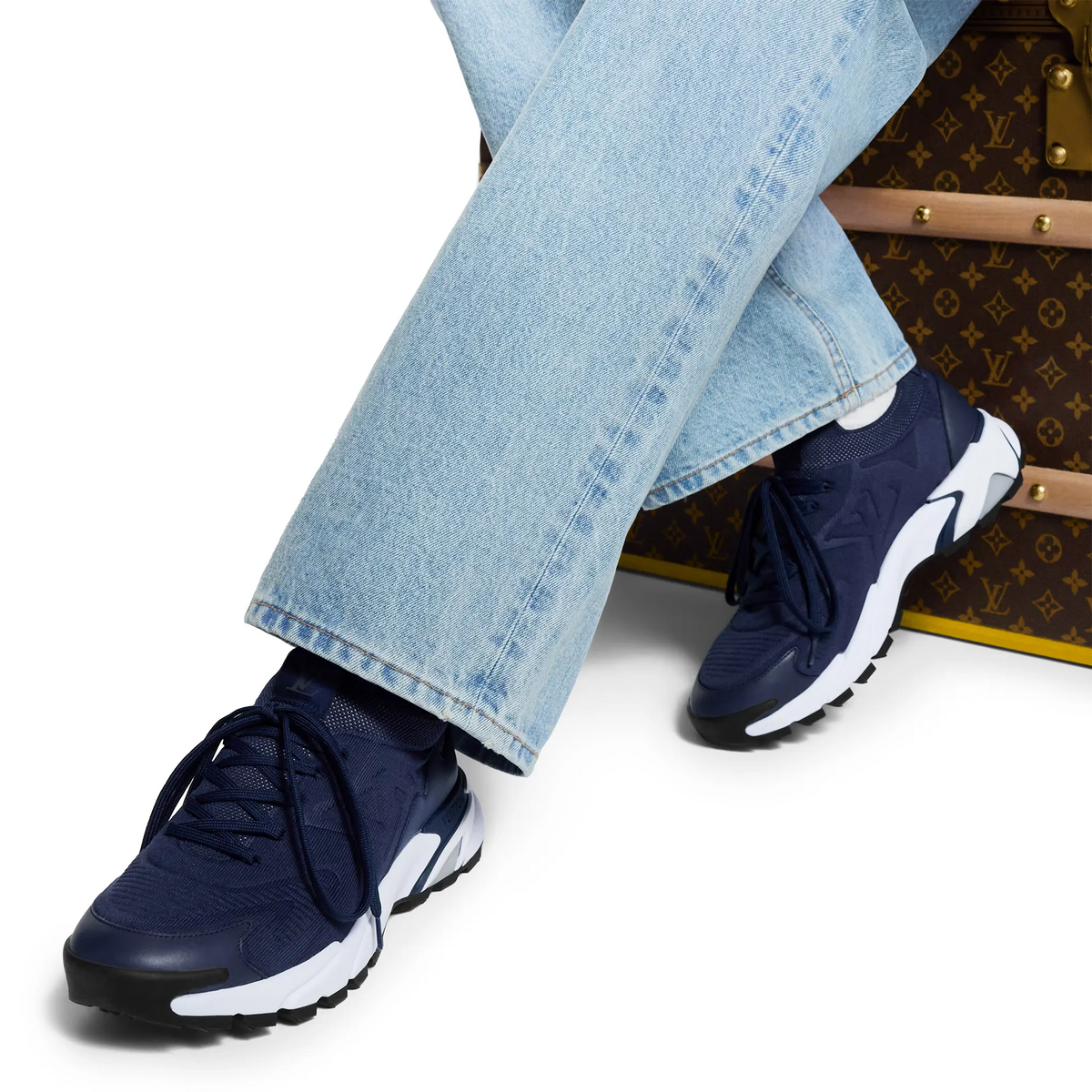 Louis Vuitton LV Tatic Sneaker in Navy Blue