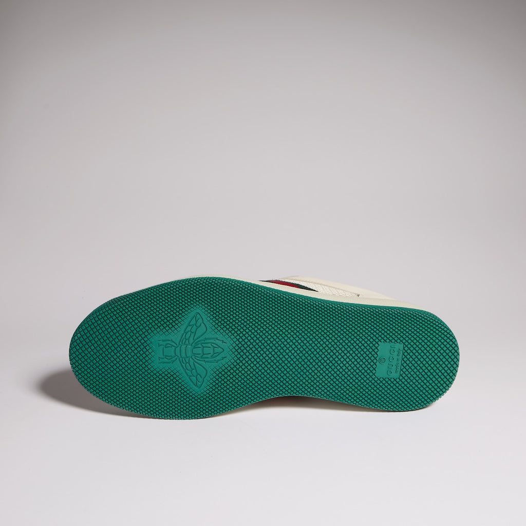Gucci Screener Sneaker 'White & Green'