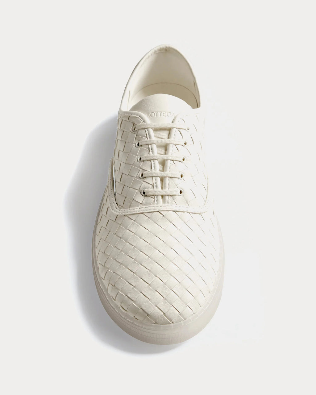 Bottega Veneta Serena Sneaker 'Alabaster' Lace-Up Unisex