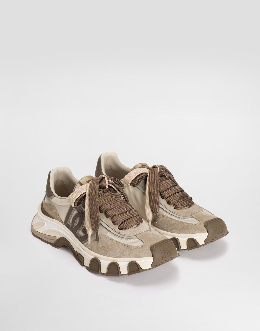 Dolce & Gabbana Country Road Nylon Suede Beige