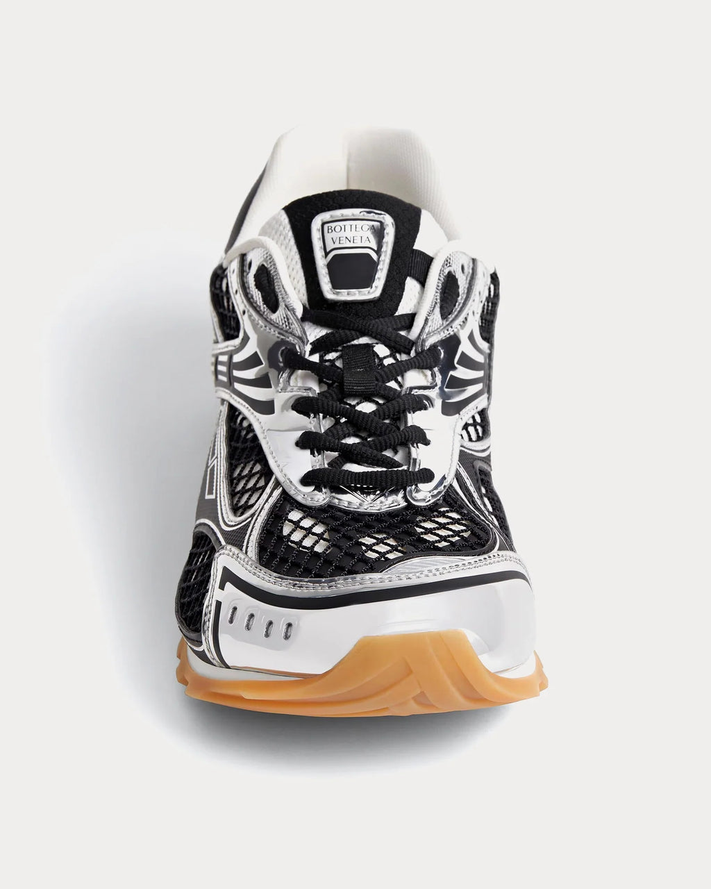 Bottega Veneta Orbit Sneaker 'Black/Silver' Unisex