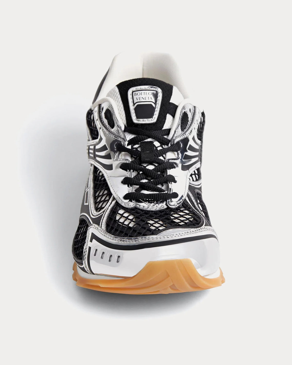 Bottega Veneta Orbit Sneaker 'Black/Silver' Unisex