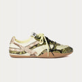 Miu Miu Gymnasium 'Pineapple Yellow / Fern Green' Python