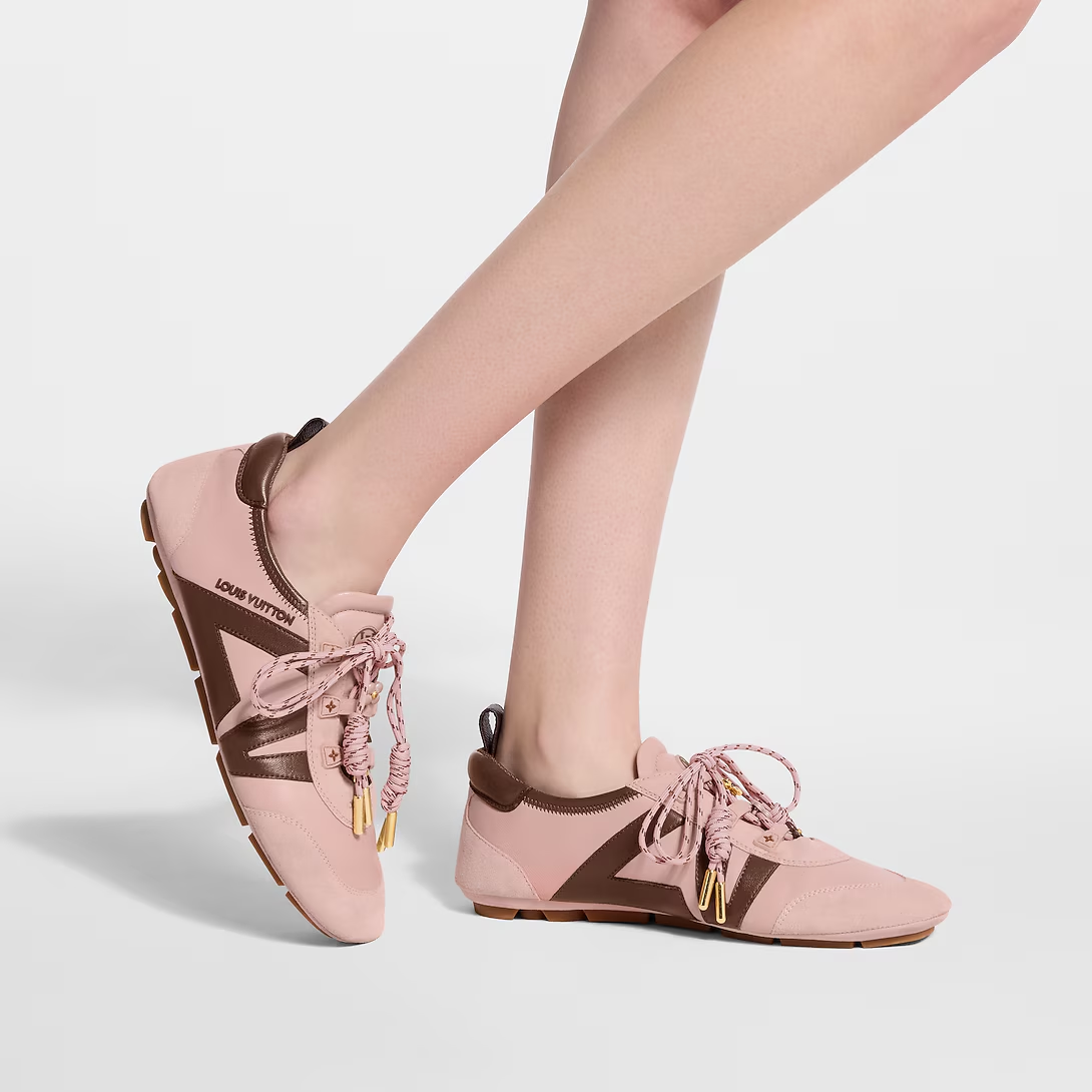 Louis Vuitton LV Sneakerina Rose Ballerine