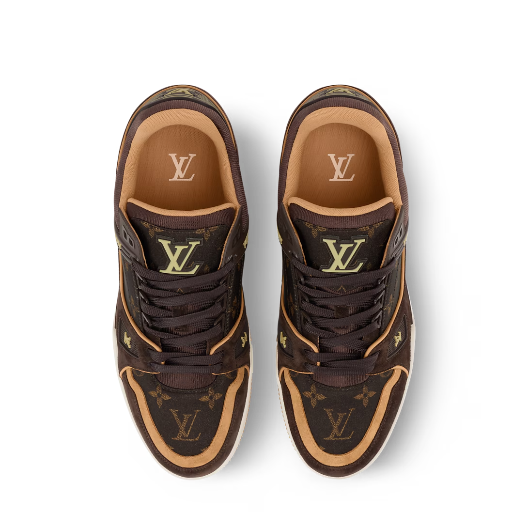 Louis Vuitton LV Trainer Macassar Brown