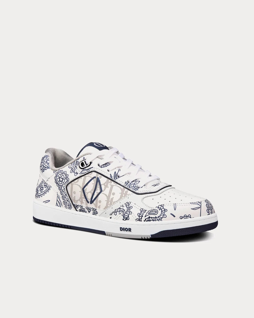 Dior B27 'White / Navy Blue' CD Paisley Oblique Galaxy
