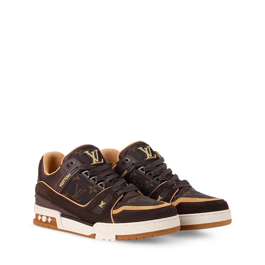Louis Vuitton LV Trainer Macassar Brown