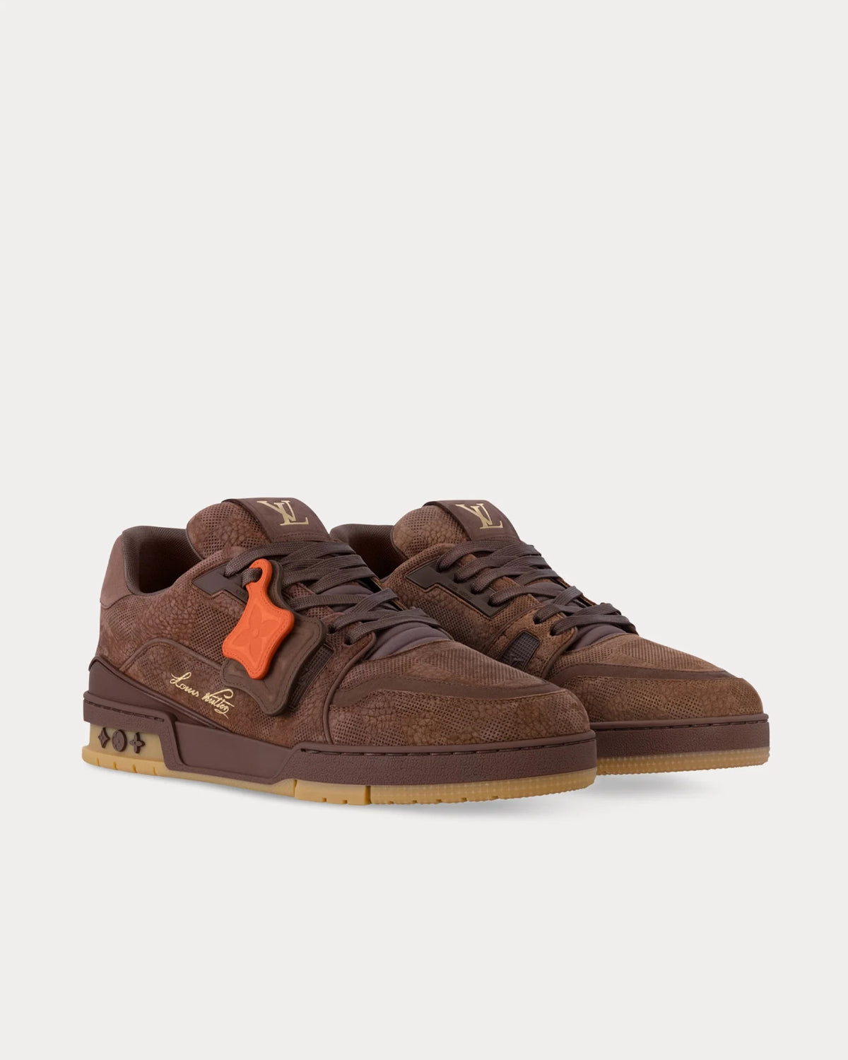 Louis Vuitton LV Trainer Brown