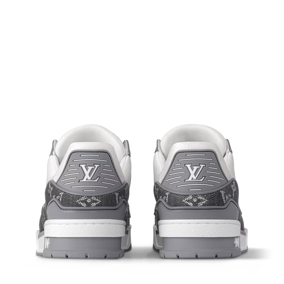 Louis Vuitton LV Trainer Monogram Denim Grey/White