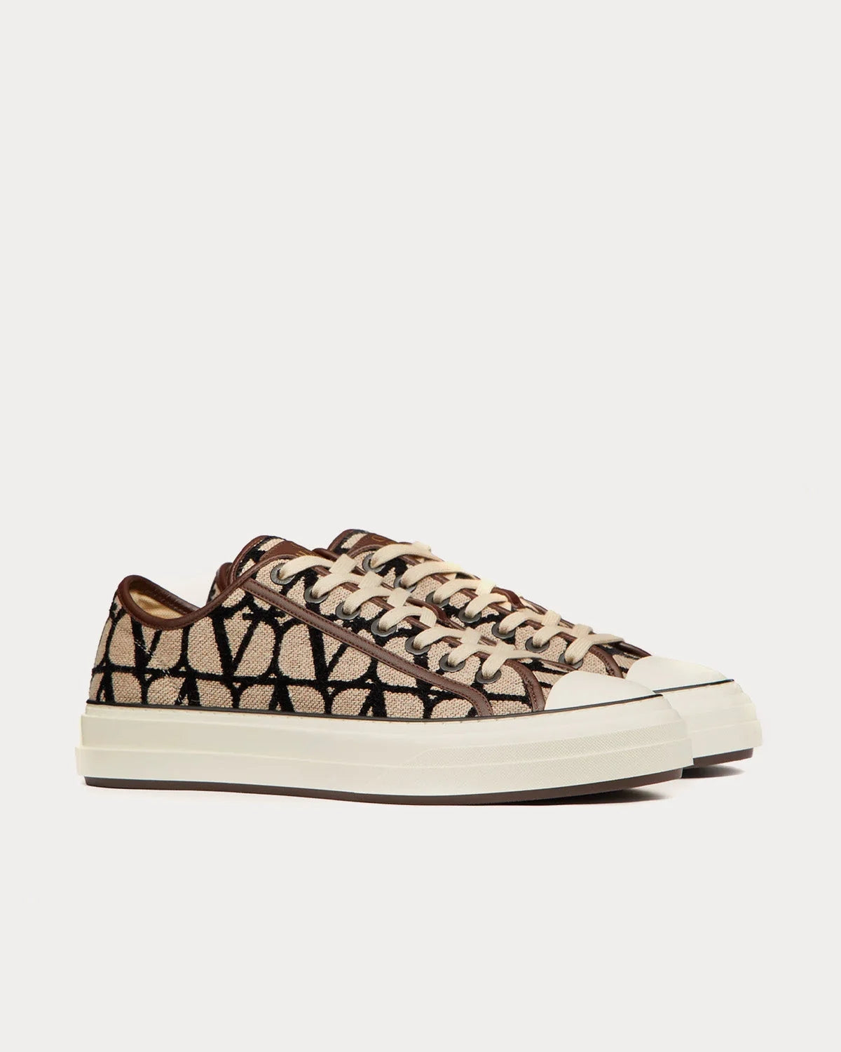 Valentino Garavani Totaloop Sneaker 'Beige/Black'