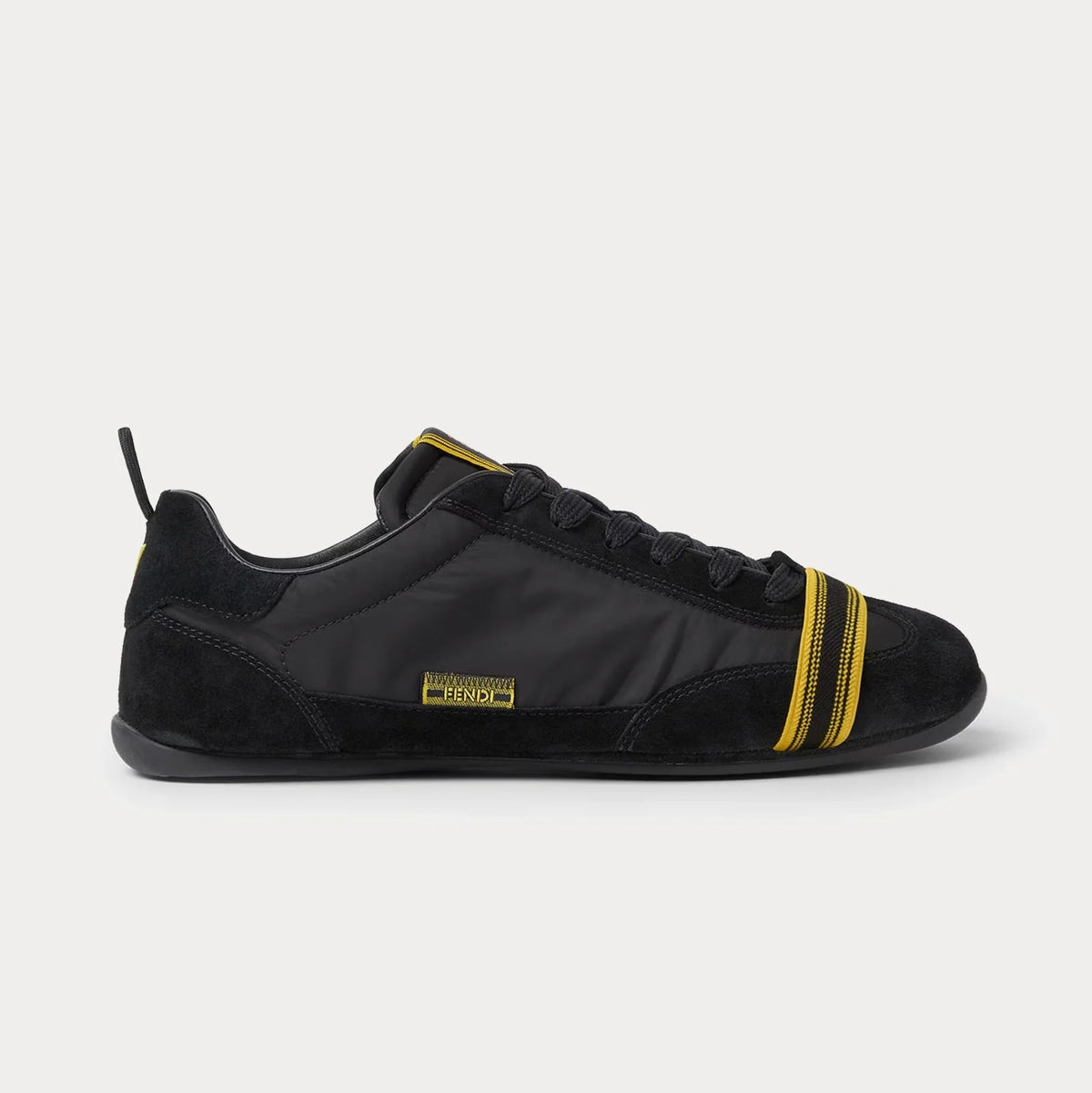 Fendi Wrap Trainers 'Black/Yellow'