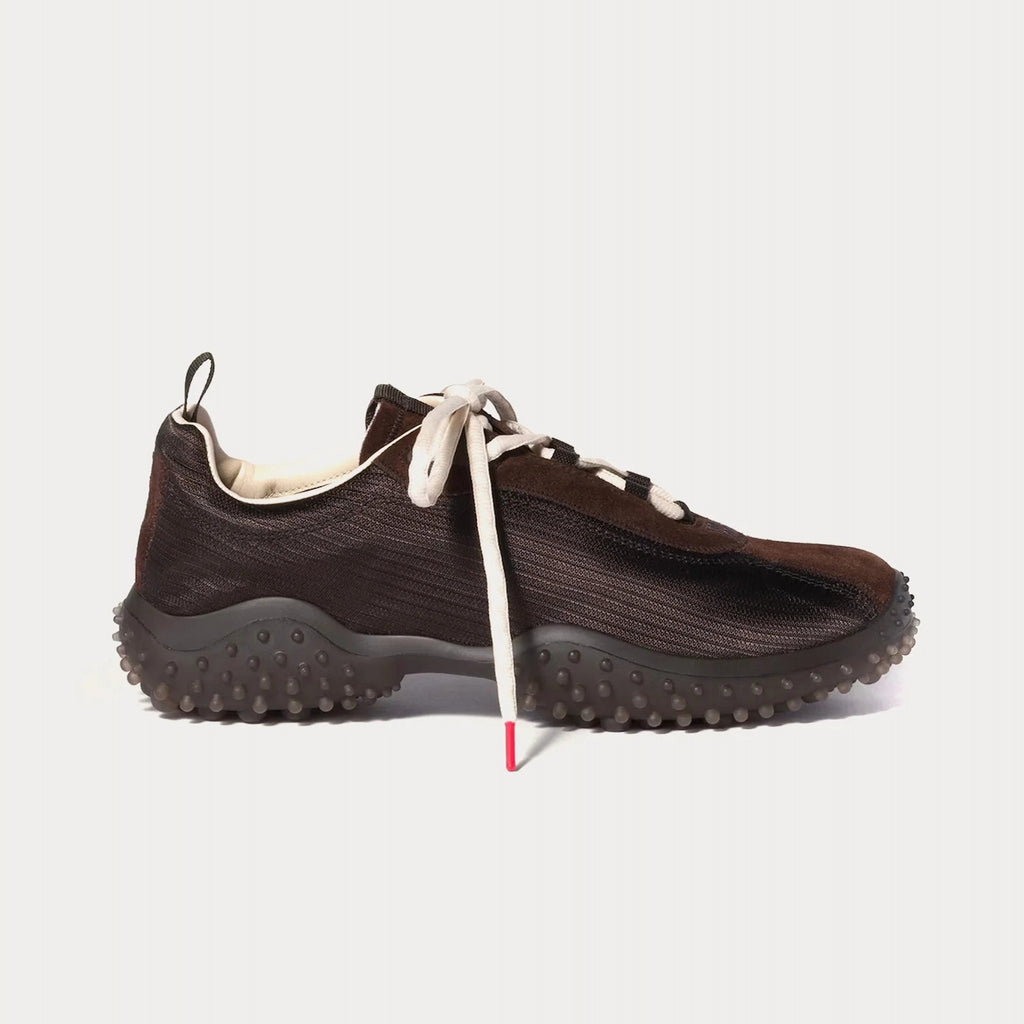 Miu Miu Bubble Sneaker 'Dark Brown' — No Embroidery