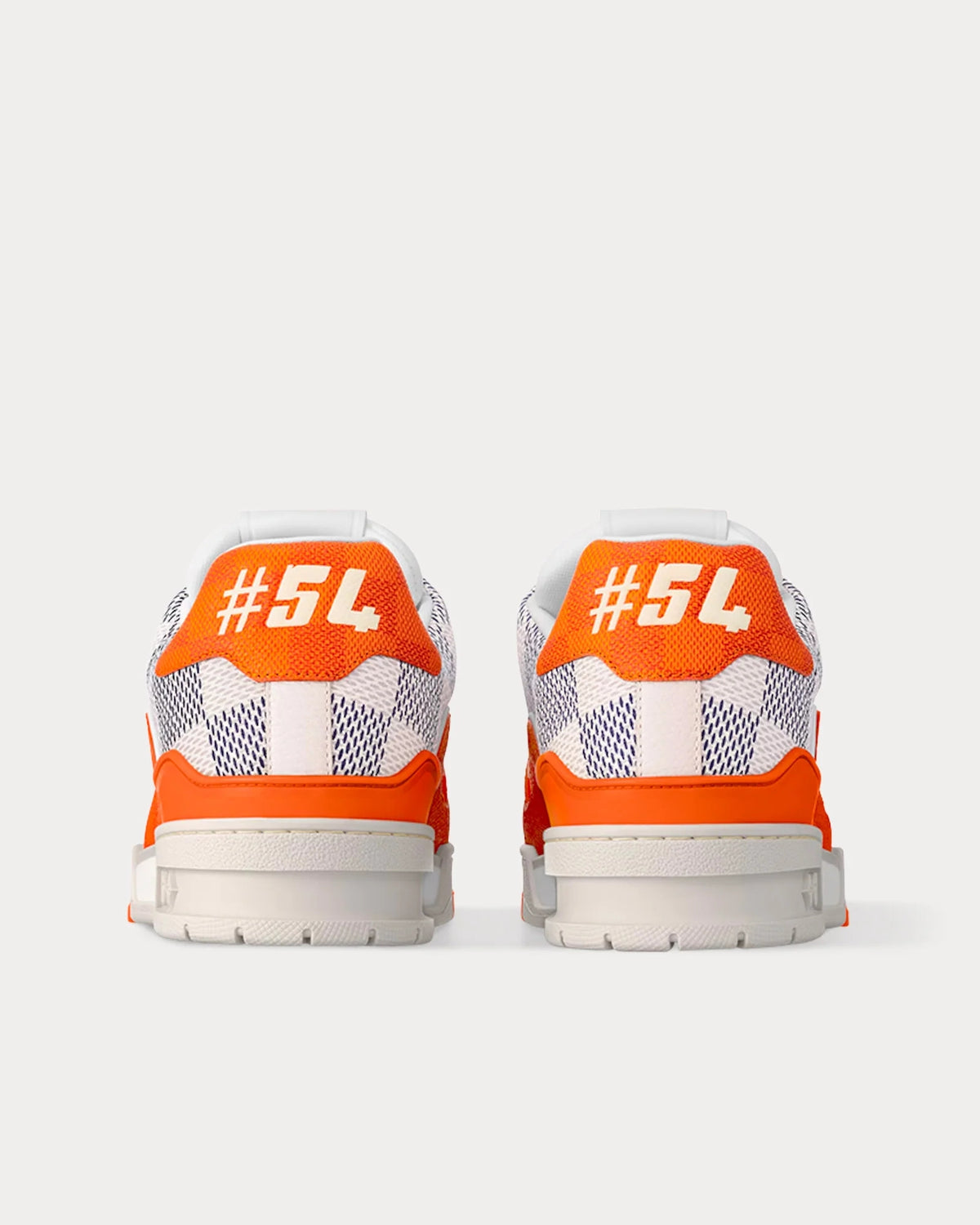 Louis Vuitton LV Trainer Damier Grained Calf Leather Orange