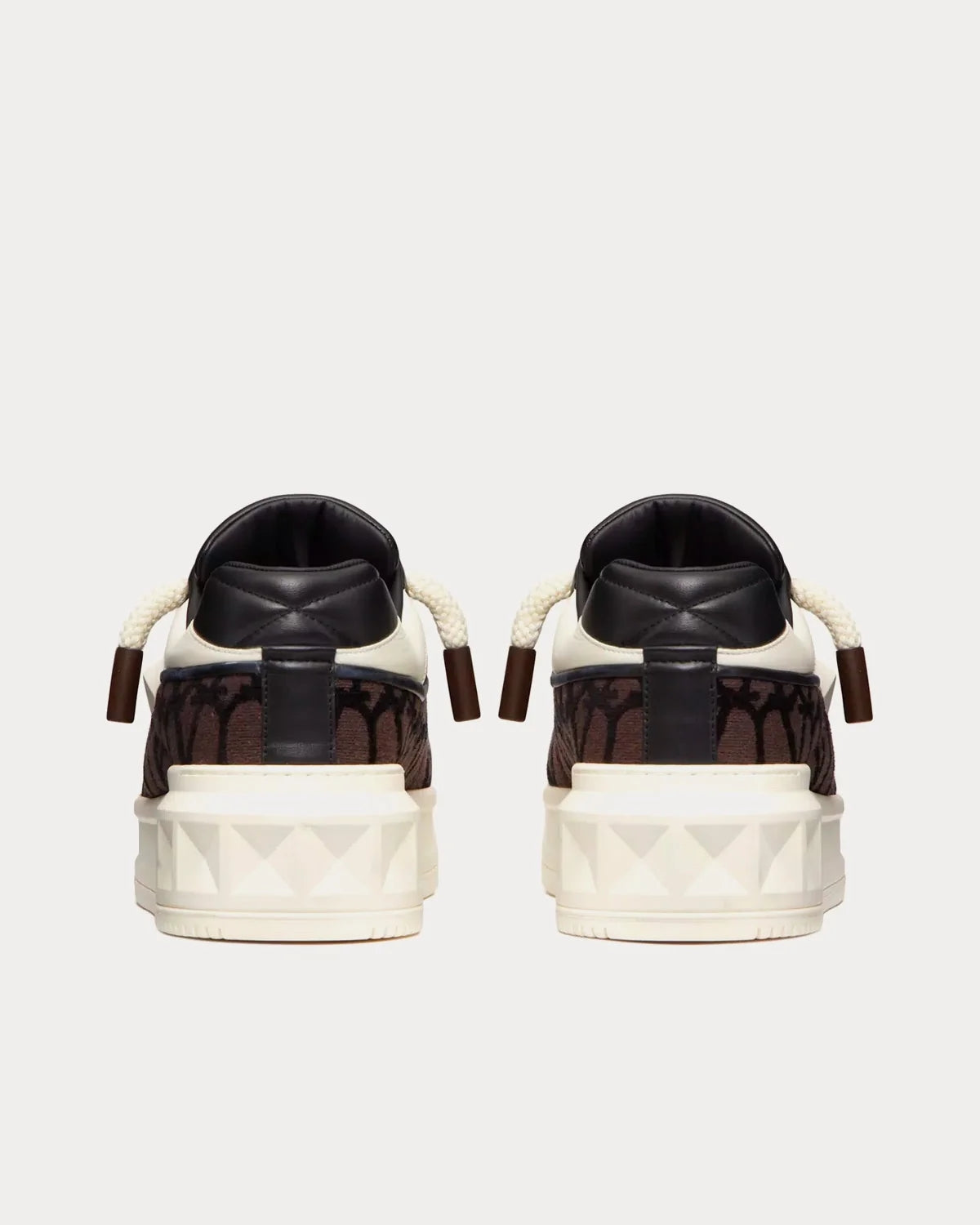 Valentino Garavani One Stud XL Sneaker 'Fondant' Toile Iconographe
