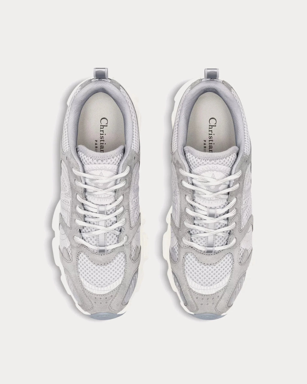 Dior Chrono Mesh & Suede Calfskin 'Gray' Unisex