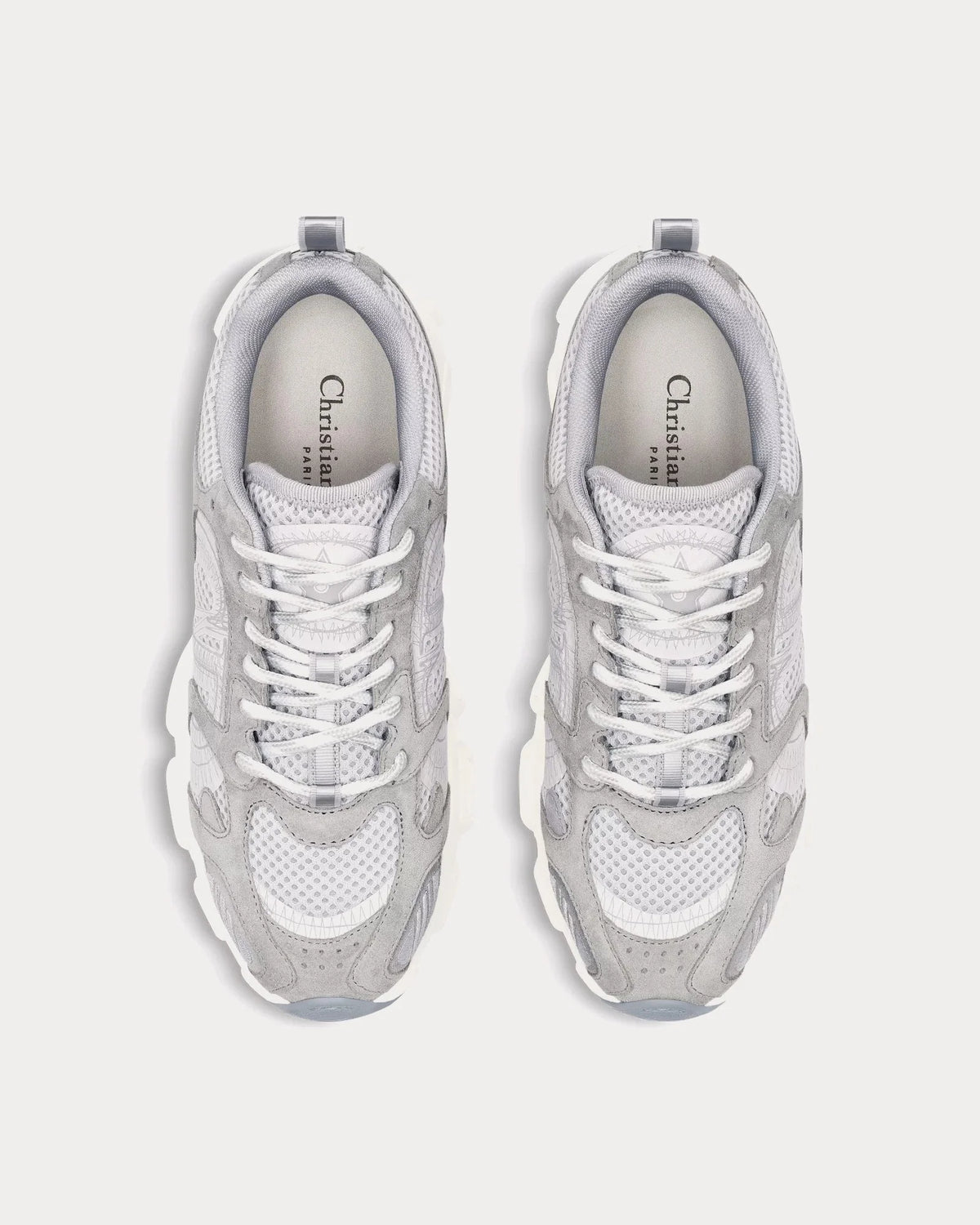 Dior Chrono Mesh & Suede Calfskin 'Gray' Unisex