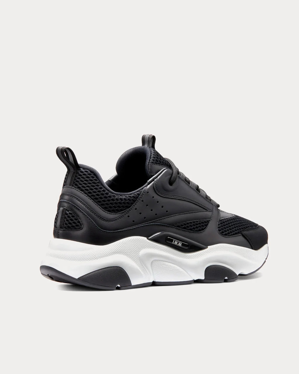 Dior B22 'Black / White' Technical Mesh Calfskin