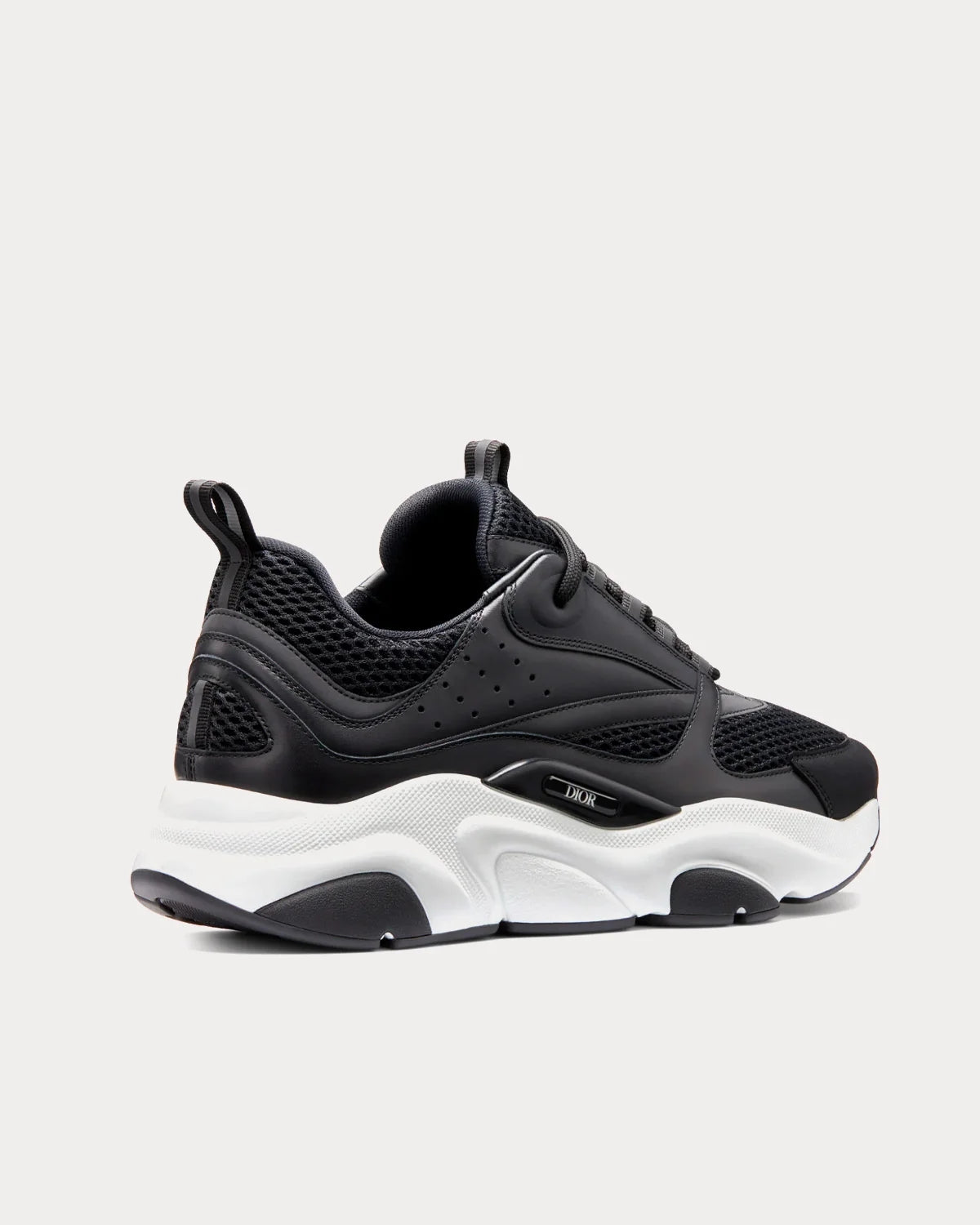Dior B22 'Black / White' Technical Mesh Calfskin