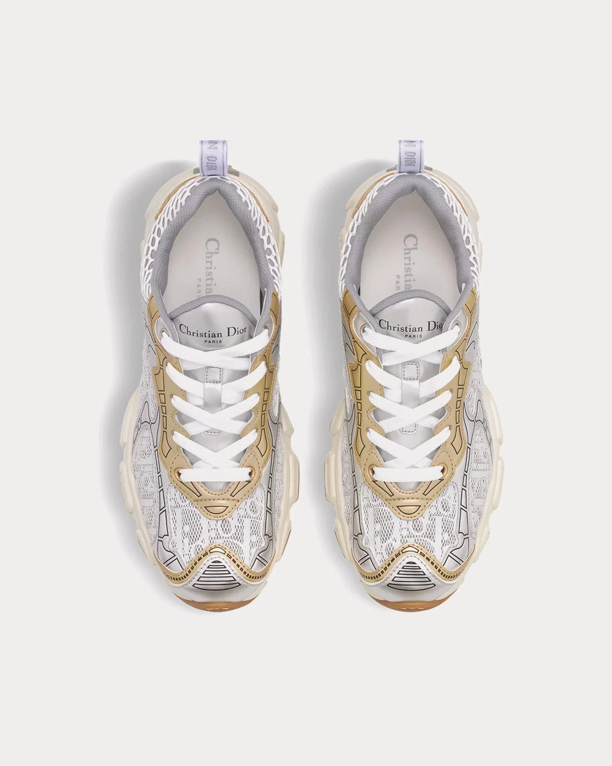 Dior Vibe 'White / Gold / Silver' Unisex