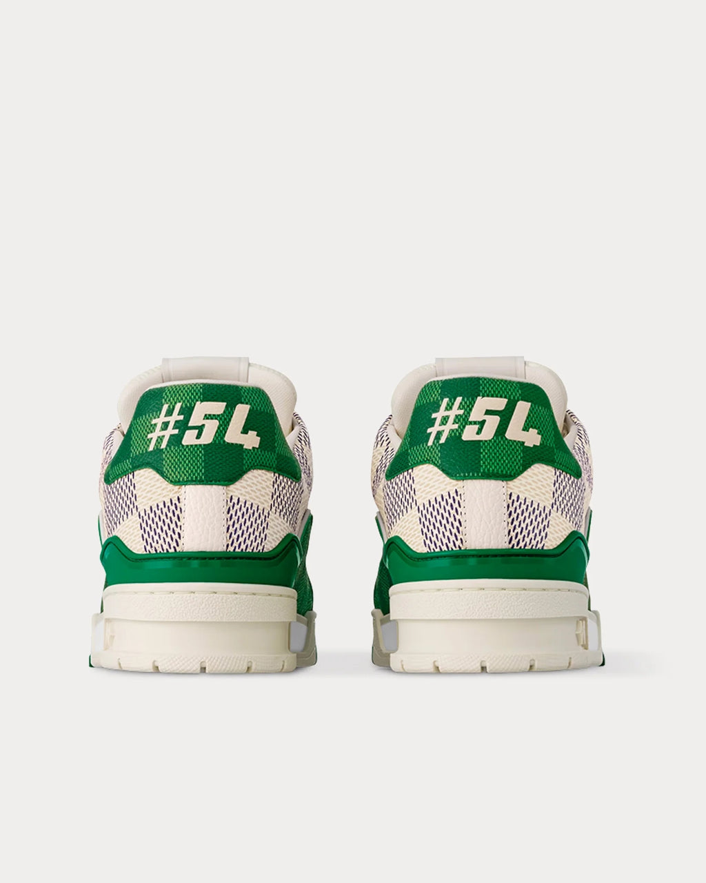 Louis Vuitton LV Trainer Damier Grained Calf Leather Green