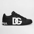 Dolce & Gabbana Portofino Light Calfskin DG Logo Black
