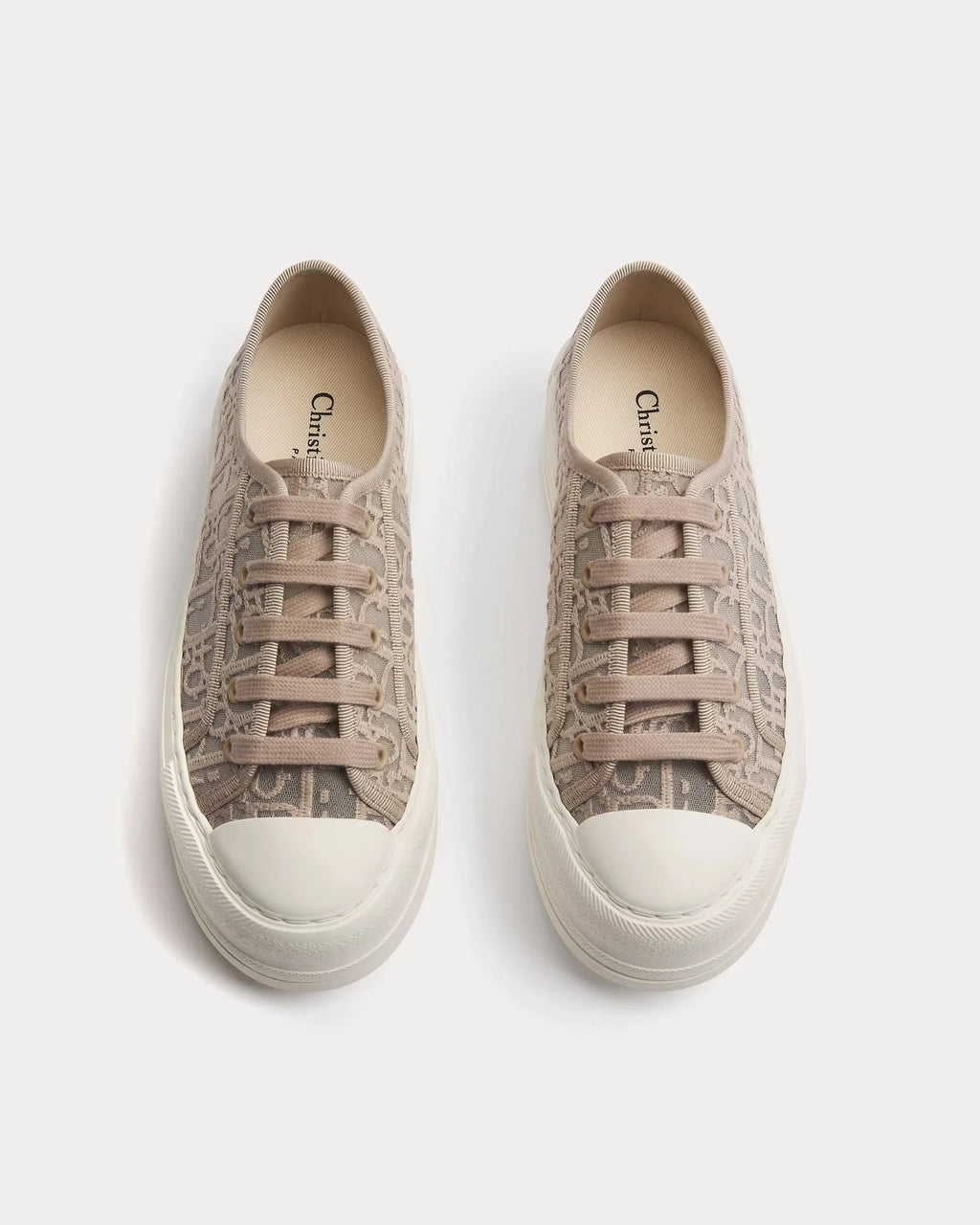 Dior Walk'n'Dior Oblique Embroidered Mesh 'Trench' Women's