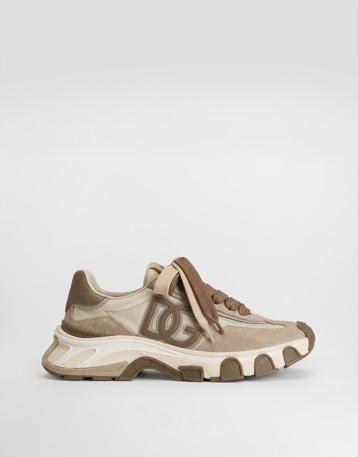Dolce & Gabbana Country Road Nylon Suede Beige