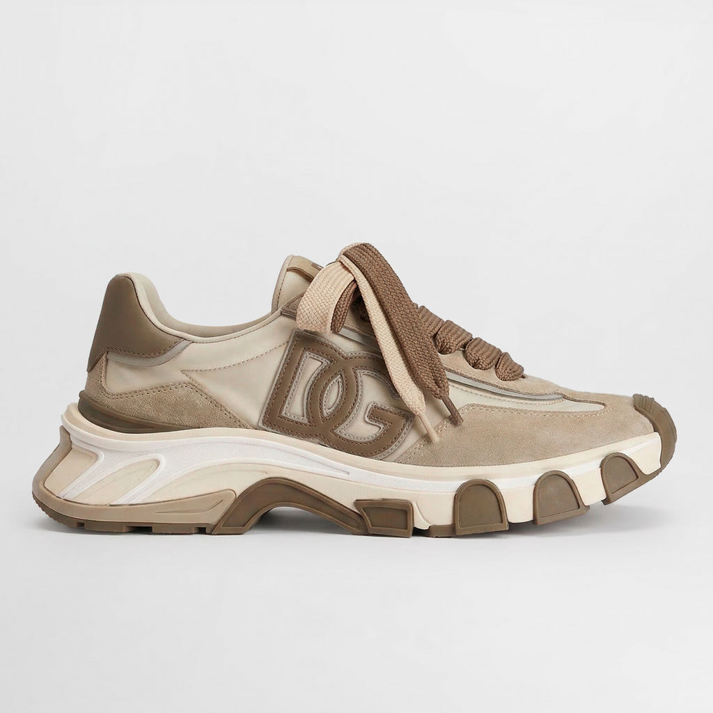 Dolce & Gabbana Country Road Nylon Suede Beige