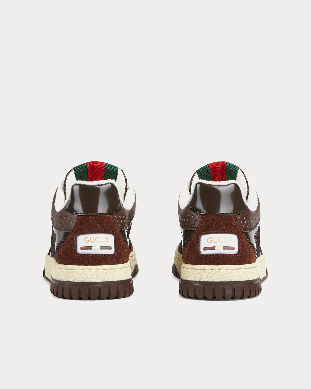 Gucci Re-Web Sneaker 'Dark Brown GG Canvas'