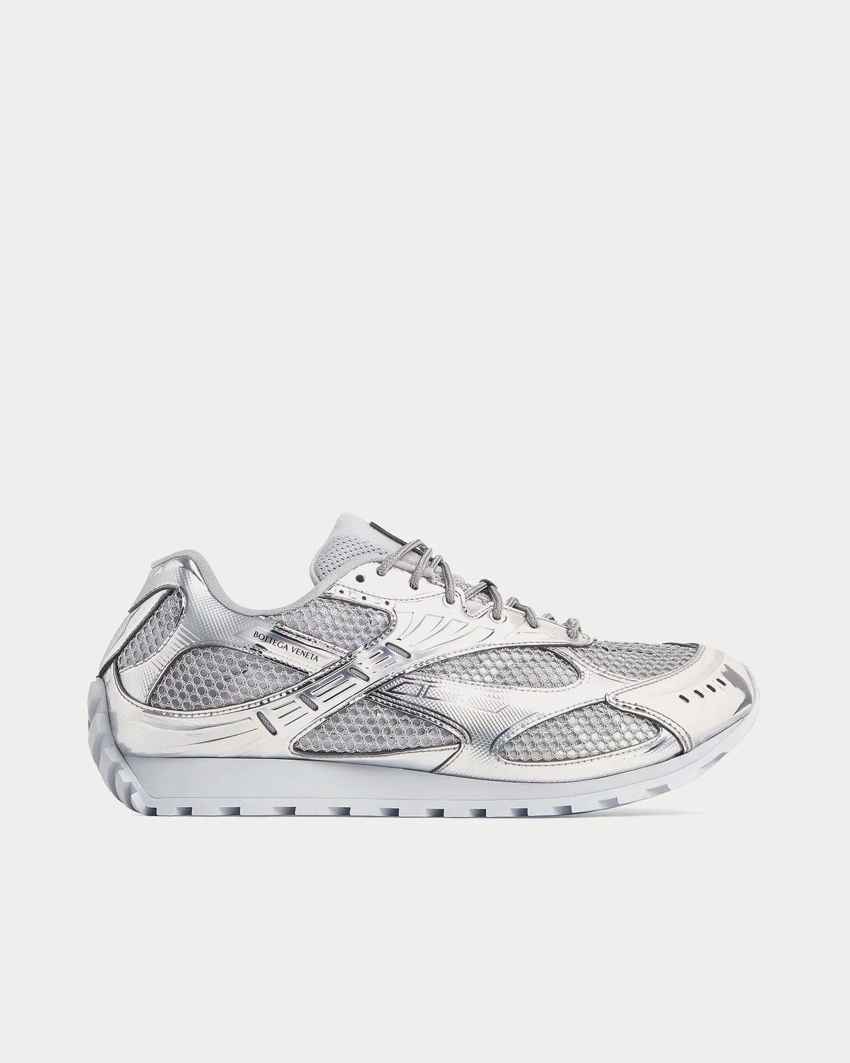 Bottega Veneta Orbit Sneaker 'Silver' Unisex