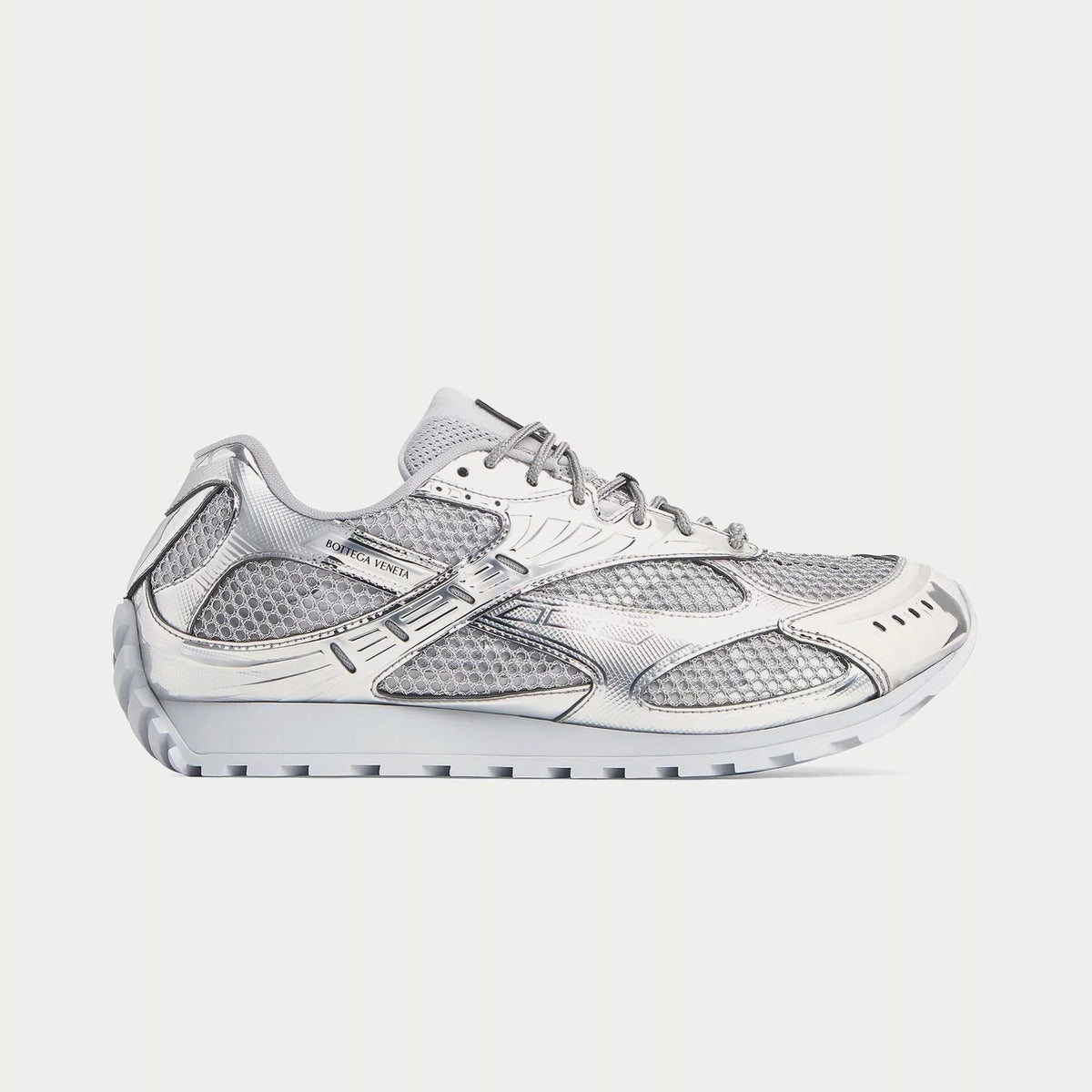Bottega Veneta Orbit Sneaker 'Silver' Unisex