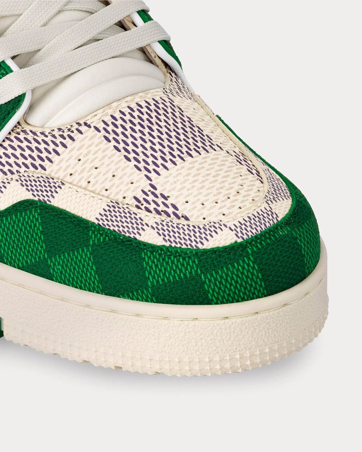Louis Vuitton LV Trainer Damier Grained Calf Leather Green