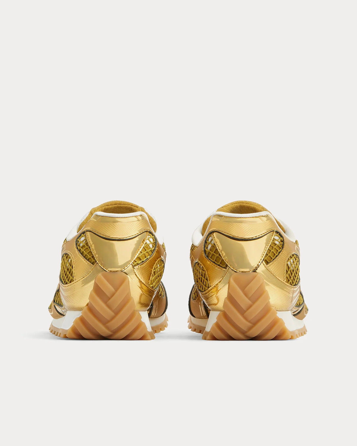 Bottega Veneta Orbit Sneaker 'Gold / White' Unisex