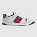 Gucci Screener Sneaker 'White & Navy'