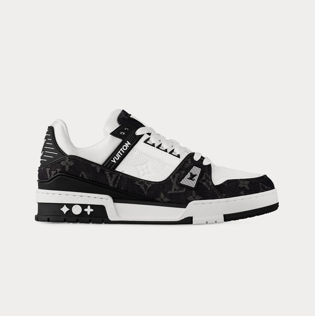Louis Vuitton LV Trainer Monogram Denim Black/White