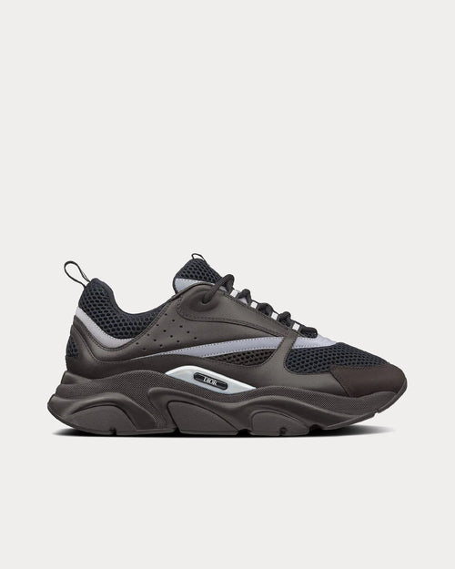 Dior B22 'Black / Silver' Technical Mesh Calfskin
