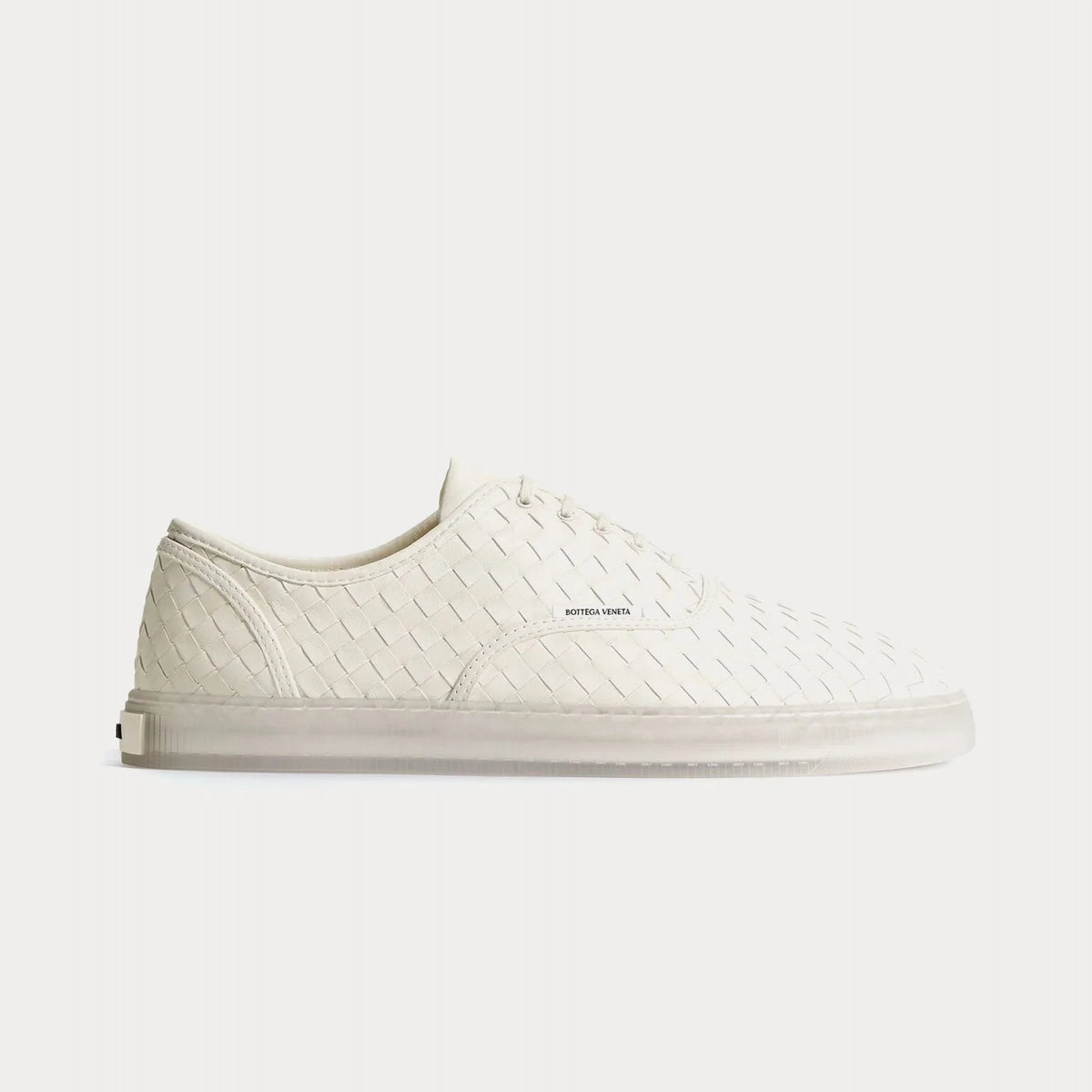 Bottega Veneta Serena Sneaker 'Alabaster' Lace-Up Unisex