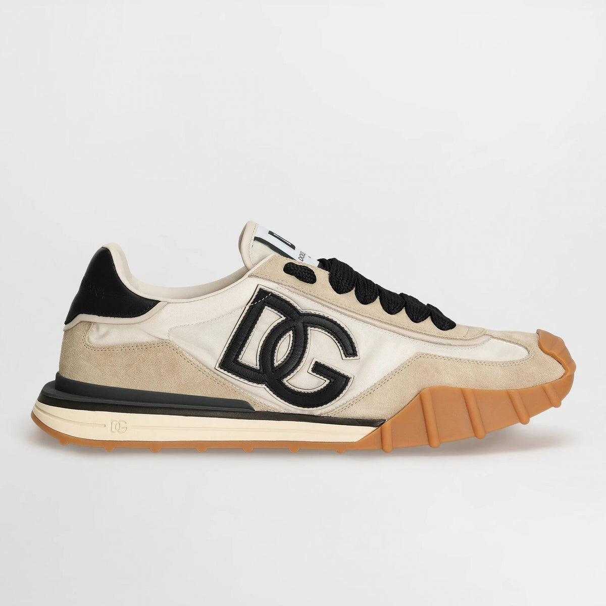 Dolce & Gabbana Miami Nylon Suede Beige
