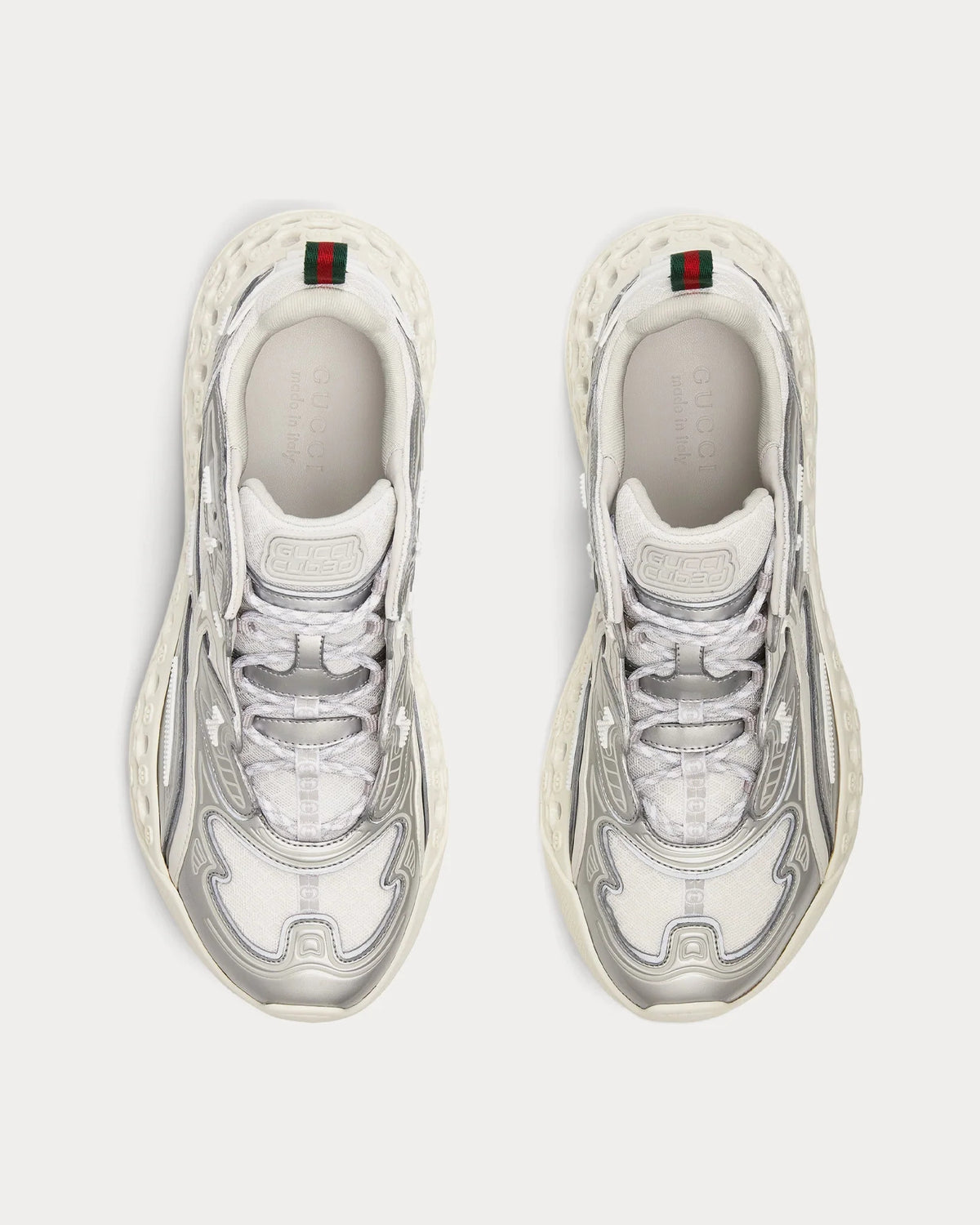 Gucci Cub3d Sneaker 'White Silver'