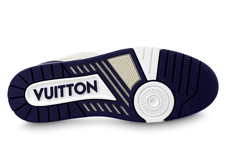 Louis Vuitton LV Trainer #54 Sneaker in White and Navy