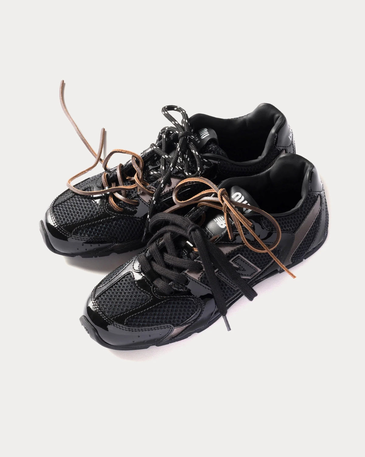 New Balance × Miu Miu 530 SL 'Black / Anthracite'