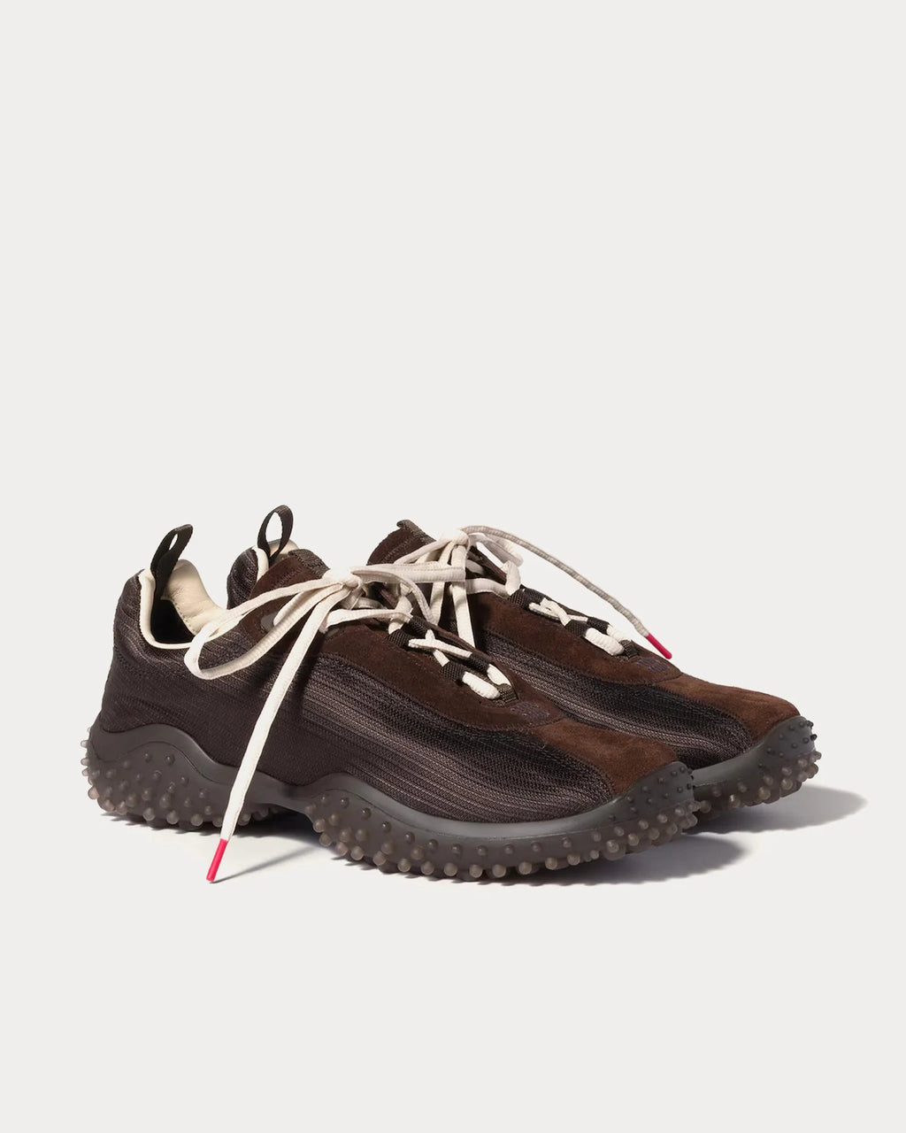Miu Miu Bubble Sneaker 'Dark Brown' — No Embroidery