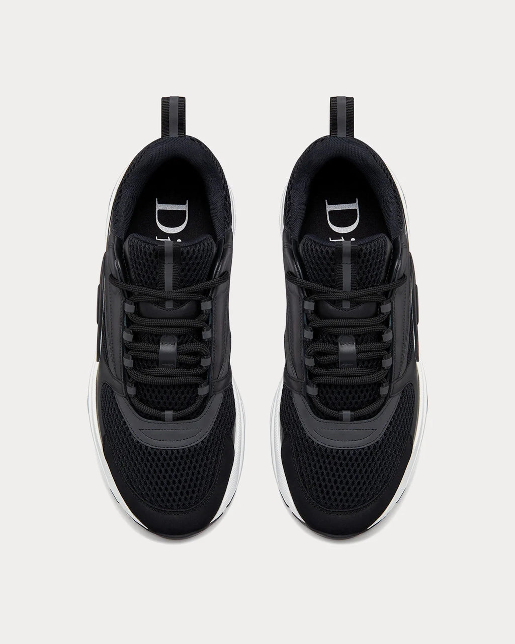 Dior B22 'Black / White' Technical Mesh Calfskin