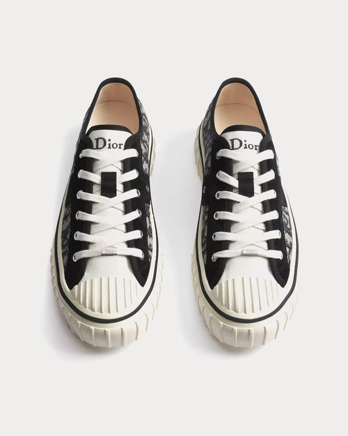 Dior Hooper Oblique Canvas & Suede 'Black' Unisex